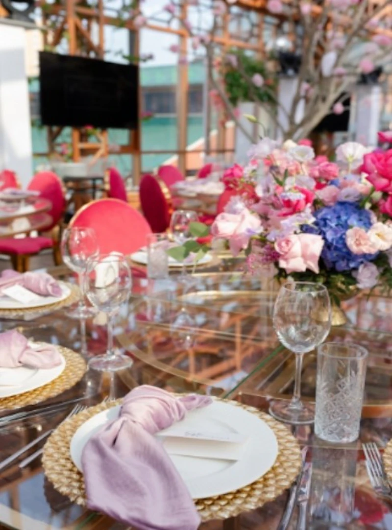 Салфетка бархатная светло-лавандовая