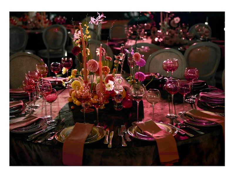 Набор бокалов "Рона" пепельная роза