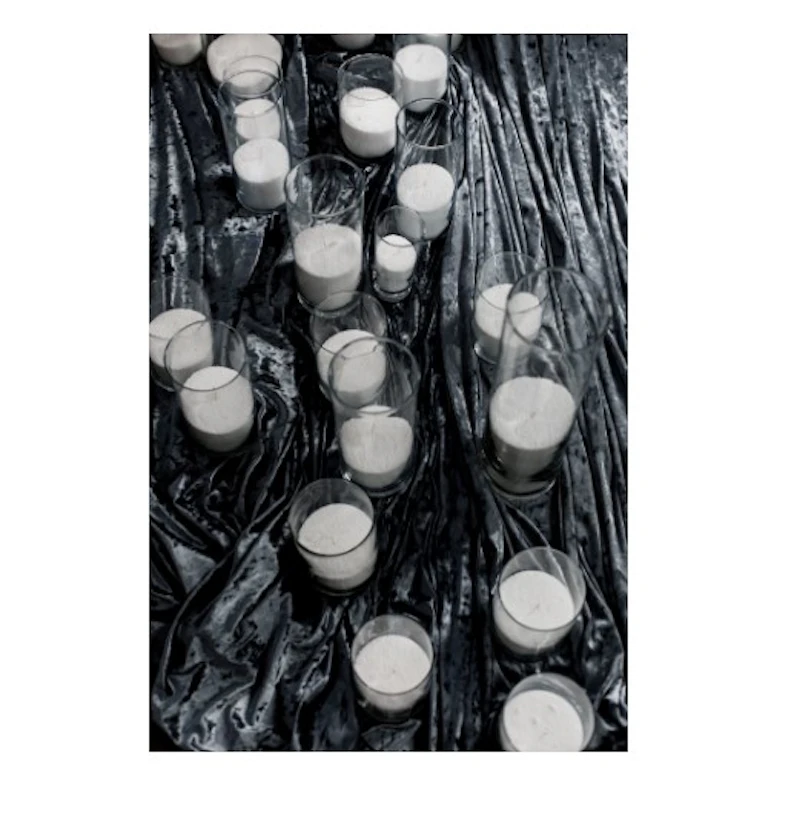 Насыпные свечи 40 см высота, 11 см диаметр