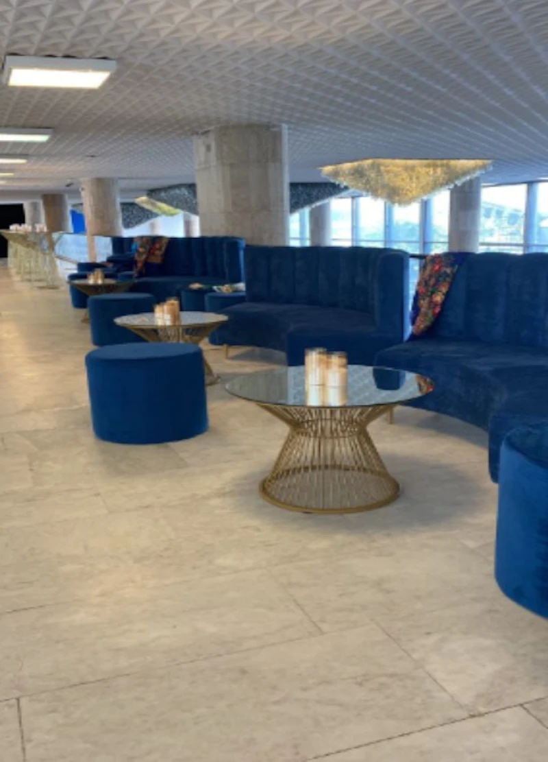 Журнальный стол золото "Примавера"